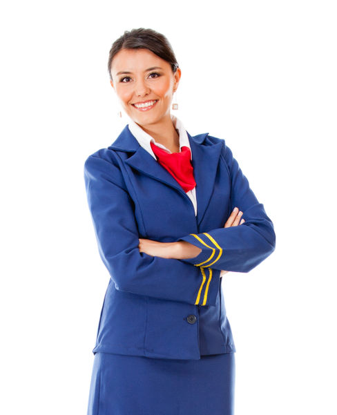 Air Hostess Uniform Jacket and Neckerchief